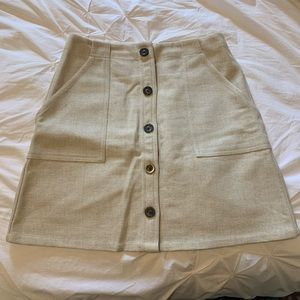 Banana Republic Button Down Skirt